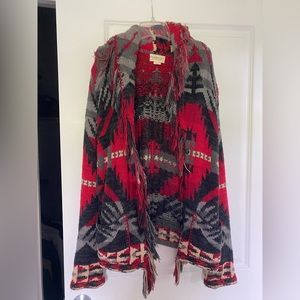 Ralph Lauren Knitted Button Down Sweater Size Medium